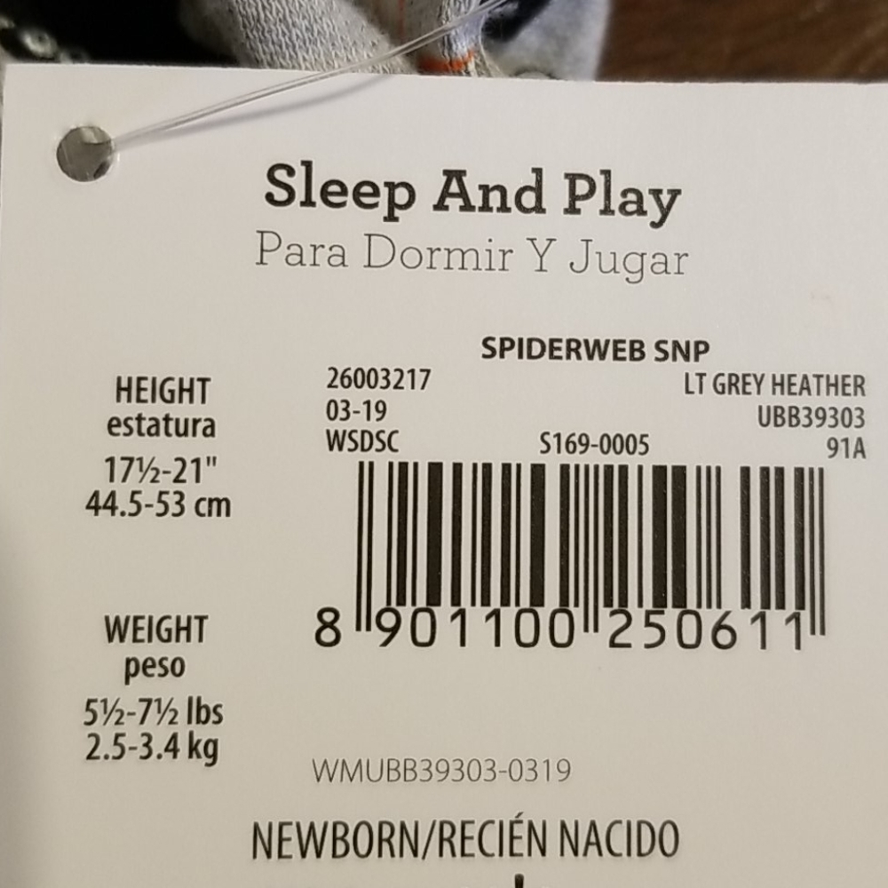 Halloween Baby Sleeper - Picture 6 of 8